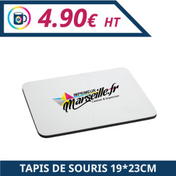 Tapis de souris 19 x 23 cm