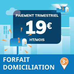 Domiciliation d'entreprise à Marseille 3ème (3 mois)