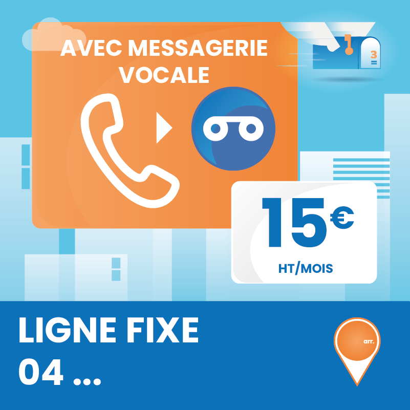 Ligne fixe avec messagerie